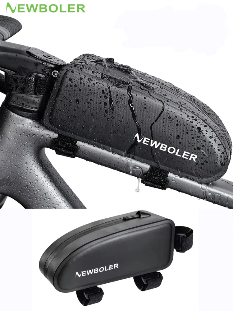 AliExpress Waterproof Bicycle Top Tube Bag 2L Portable Cycling Front Frame Triangle Bag Lightweight Bike Bag MTB Road Bike Accessories