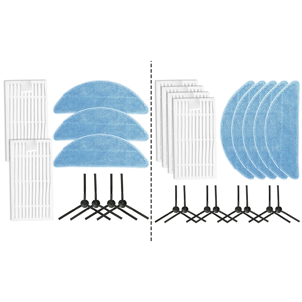 Side Brush Filter Mop Cloth Kit For ILIFE G9/G9PRO/V9/V9 Pro Vacuum Cleaner Accessories For Home Cleaning Supplies