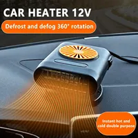 12V Car Heater and Cooler 200W Dual Function Portable Air Conditioner Fan Electric Windshield Defroster Demister
