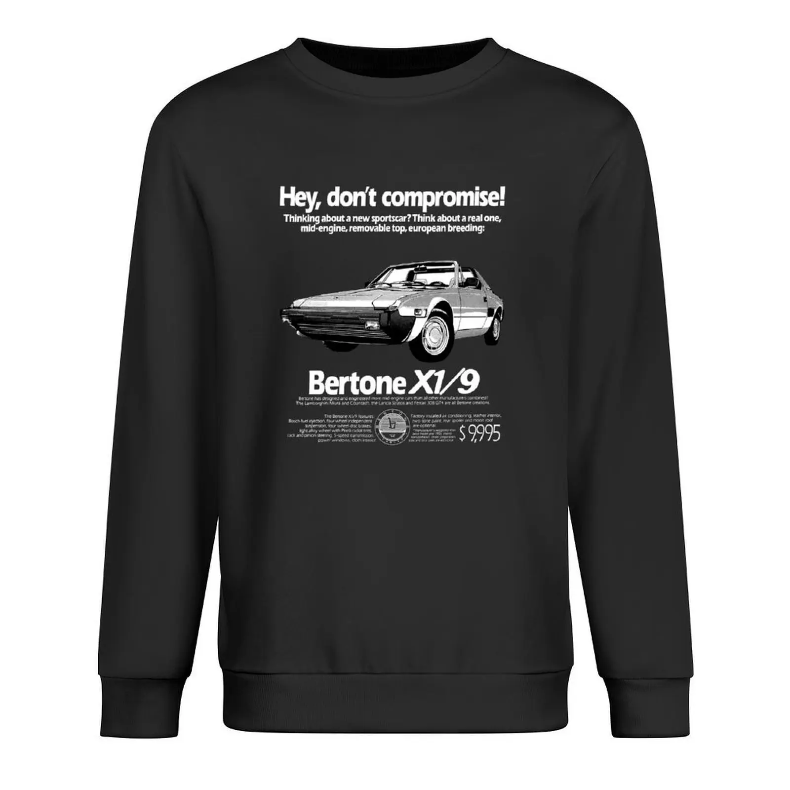 

X1/9 BERTONE - ADVERT Pullover men's clothes autumn autumn jacket men men wear men's sweatshirt