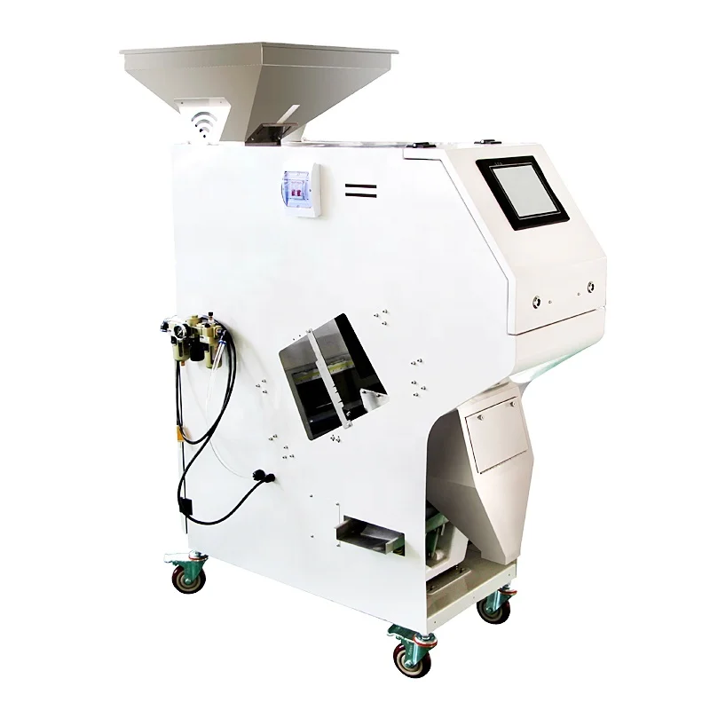 Hot 0.5-1.5t/h Color Sorting Machine for Rice Lentil Coffee Beans Sunflower Seeds-Industrial Equipment