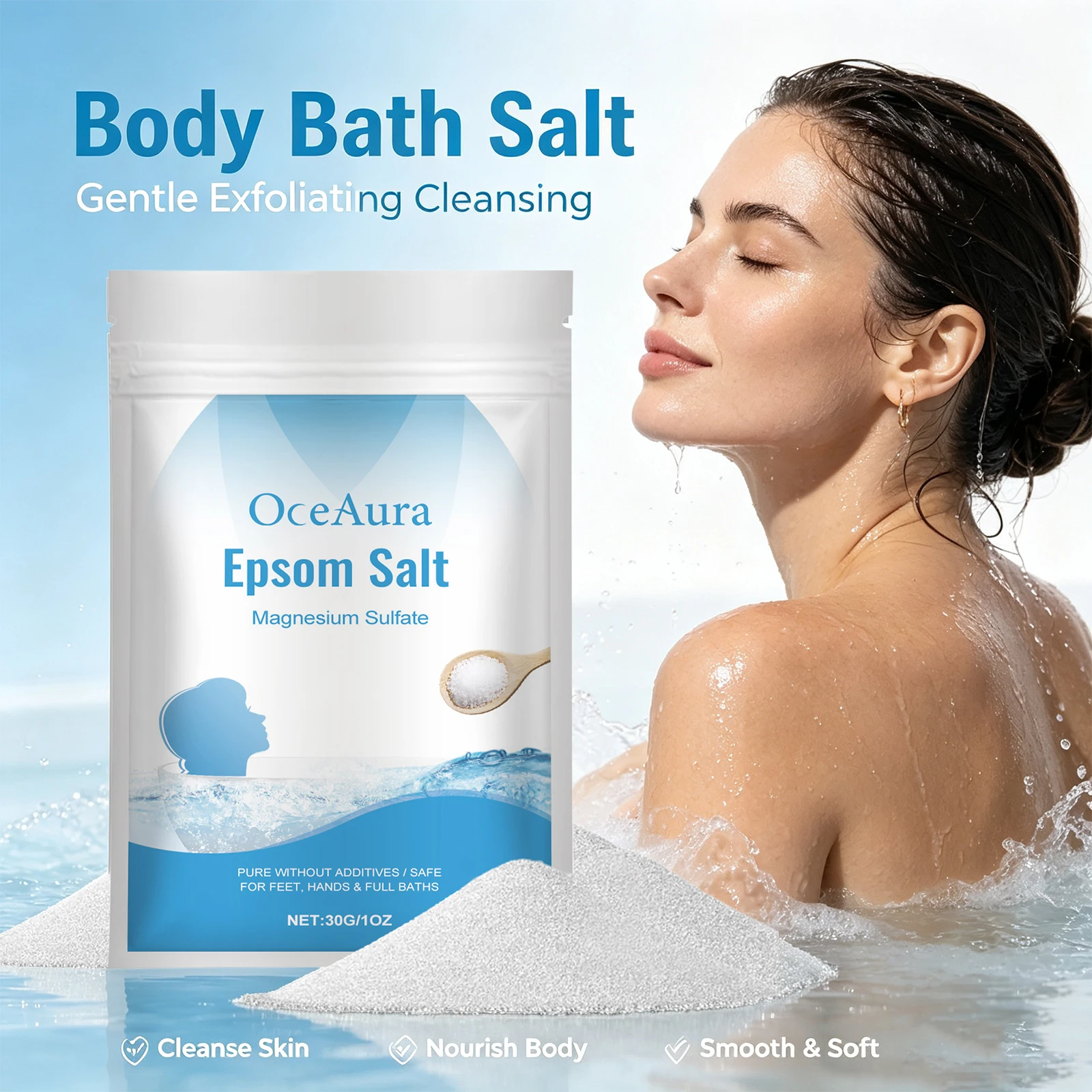 Sól do kąpieli nawilżająca, zł – Bath Salts Magnesium recenzja i cena