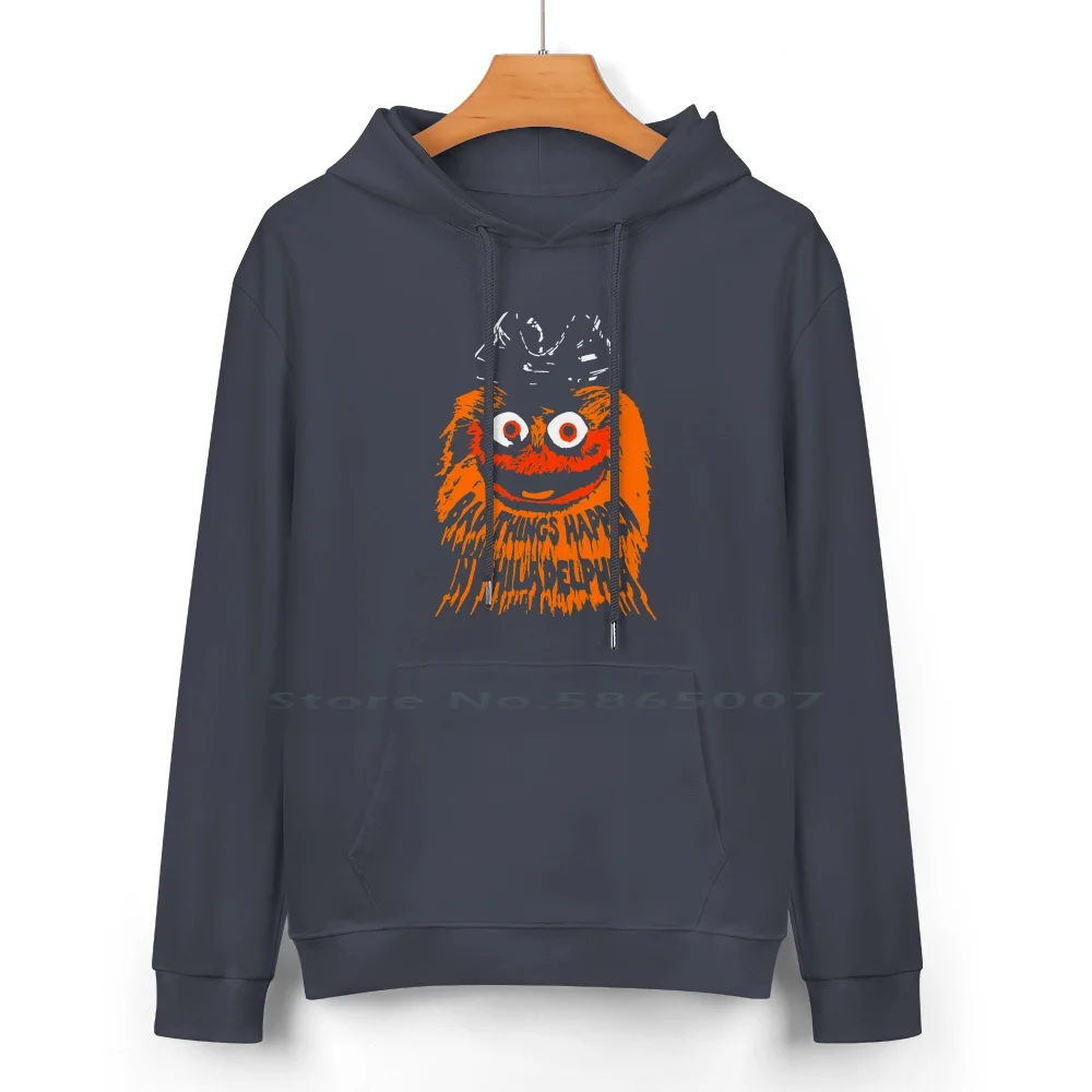 Bad Things Happen In Philadelphia Pure Cotton Hoodie Sweater 24 Colors Bad Things Happen Philadelphia Philly Gritty Flyers