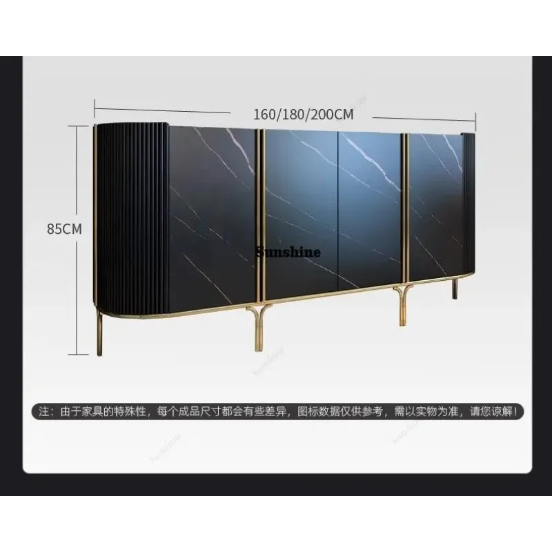 Rock slab door cabinet Villa entrance foyer Locker Exhibition hall Model room Decorative cabinet  FT