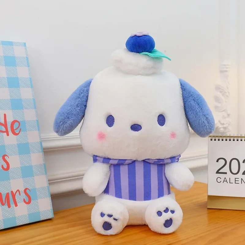 45 cm Kawaii Sanrio Pochacco Knuffel Pluche Pop Cartoon Anime Soft Gevulde Pop Dier Speelgoed Leuke Kamer Decoratie Kinderen gift