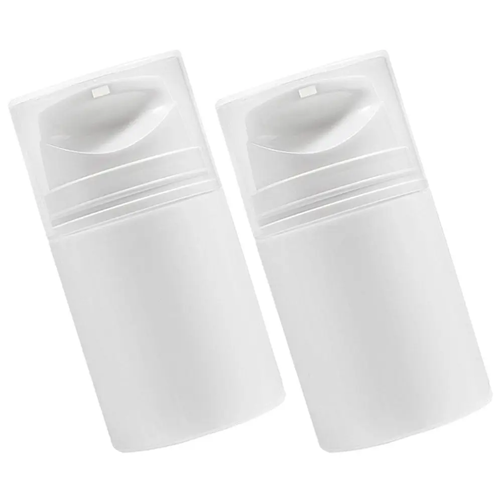 

2Pcs Press Pump Bottles Portable Vacuum Lotion Bottles Travel Dispenser Empty Liquid Containers Reusable Leakproof