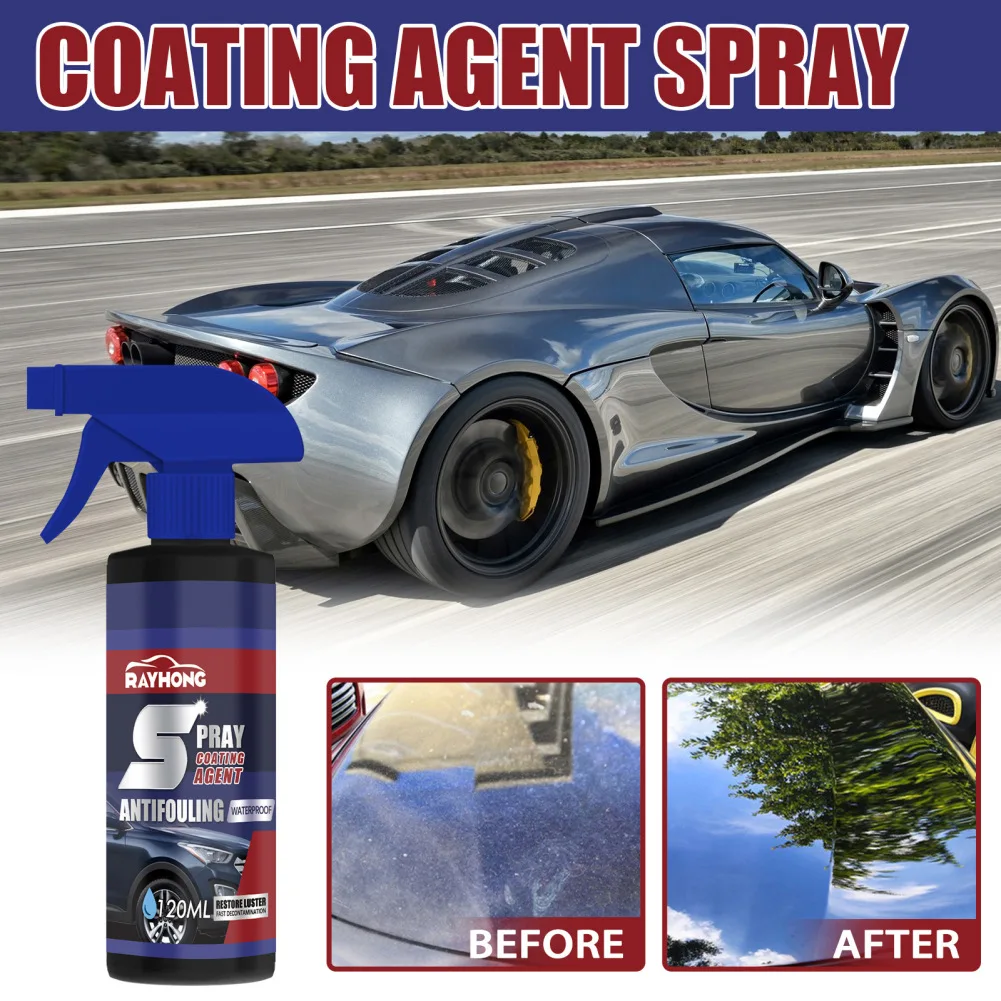 Rayhong-Car Coating Spray para Reparo De Superfície De Pintura, Manutenção e Clareamento, Polimento Automático, Suprimentos De Pulverização