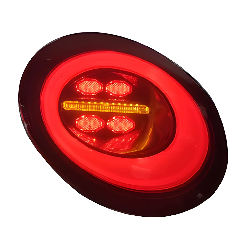 Car Taillights Assembly for vw Beetle 2004-2010 LED Auto Rear Back Lamps Upgrade Dynamic Flashing Tail Light Accessories
