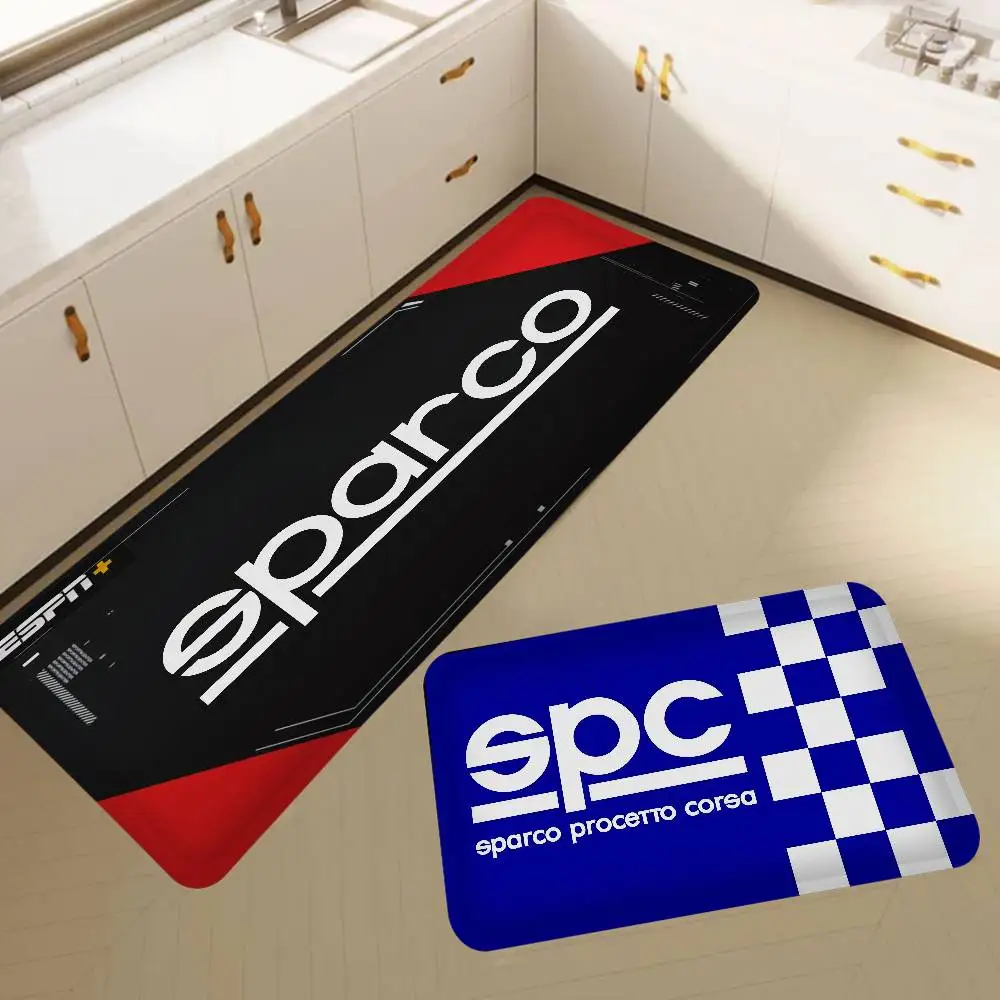 S-Sparcos Logo Room Mats Nordic Style Home Doormat Bathroom-Toilet Mats Bedroom Hotel Decor Mat