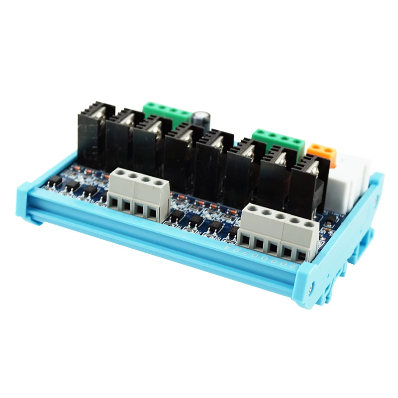 8-Channel PLC DC Amplifier Board Output Protection Board With Optocoupler Isolation Contactless for PLC Use