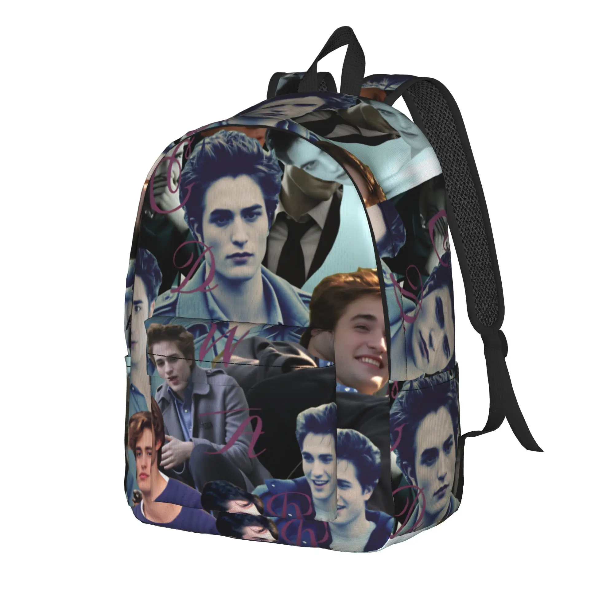 Decor Edward Backpack The Twilight Saga Kawaii Backpacks Teen Travel Soft High School Bags Colorful Rucksack