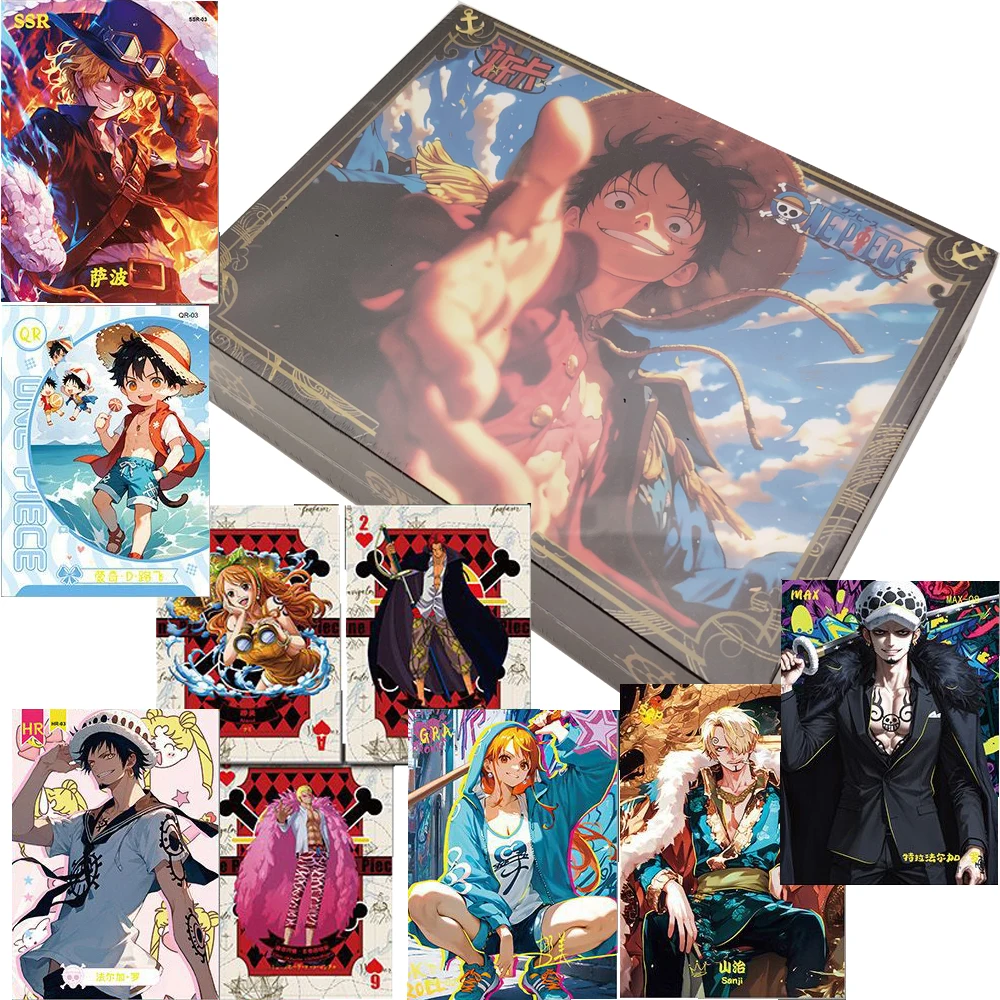 One Piece Rare Collection Card Classic Adventure Popular IP Characters Fashion Trend Peripheral Cards Christmas Gifts for Kids