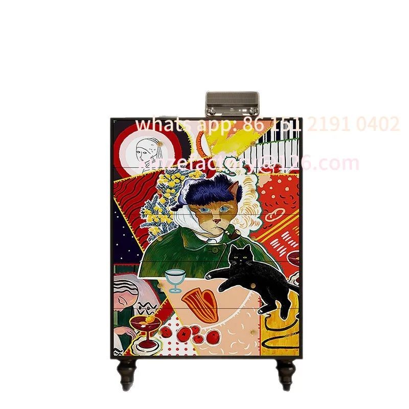 خزانة الشرفة القابلة للتخصيص، خزانة ذات أدراج، خزانة حائط لغرفة المعيشة وغرفة النوم، خزانة تخزين لسرير الفندق والإفطار