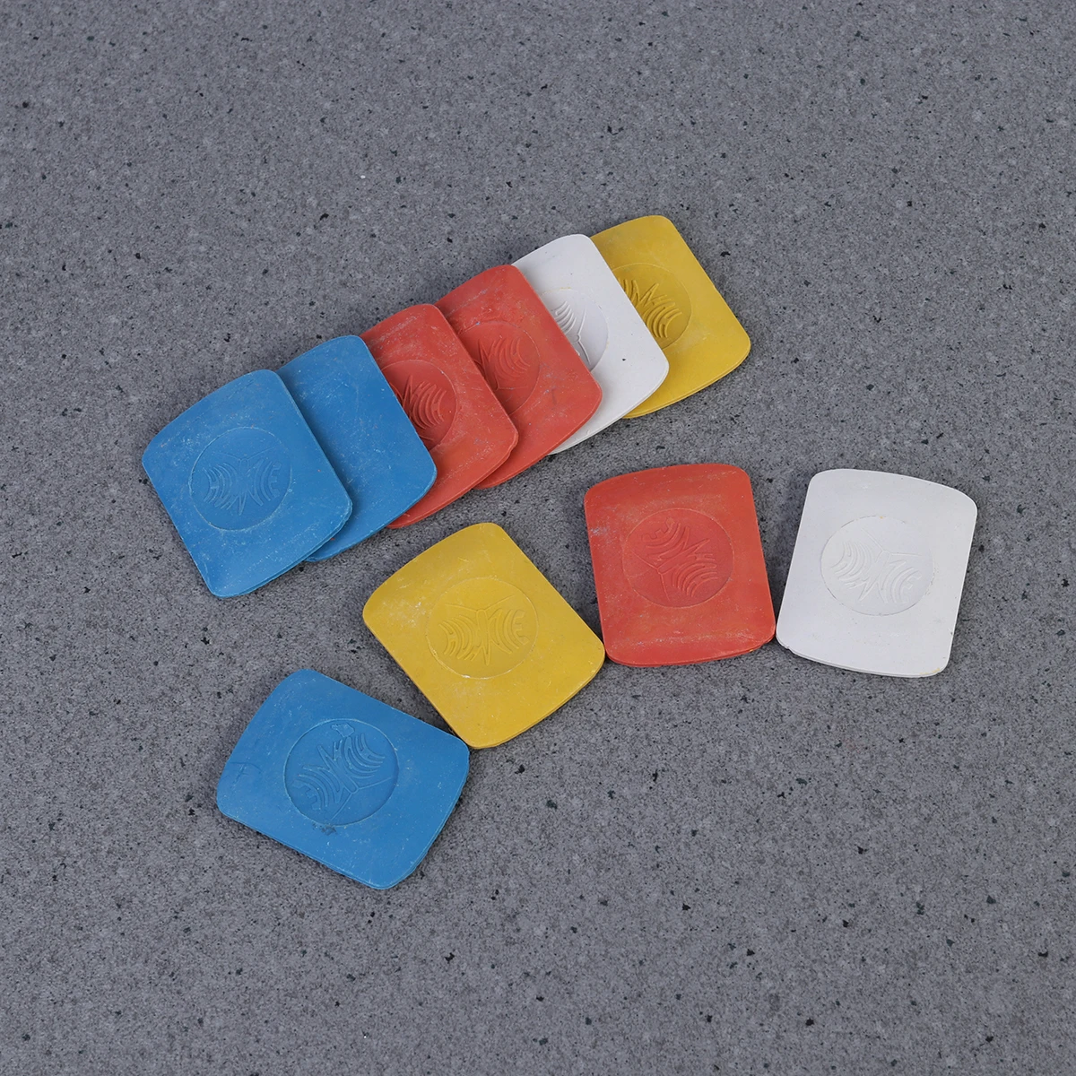 

10pcs Tailors' Chalk For Fabric Wax 4.3X3.3Cm Multi-Color Ergonomic Design Sewing Accessories Sewing Tools For Home Tailoring
