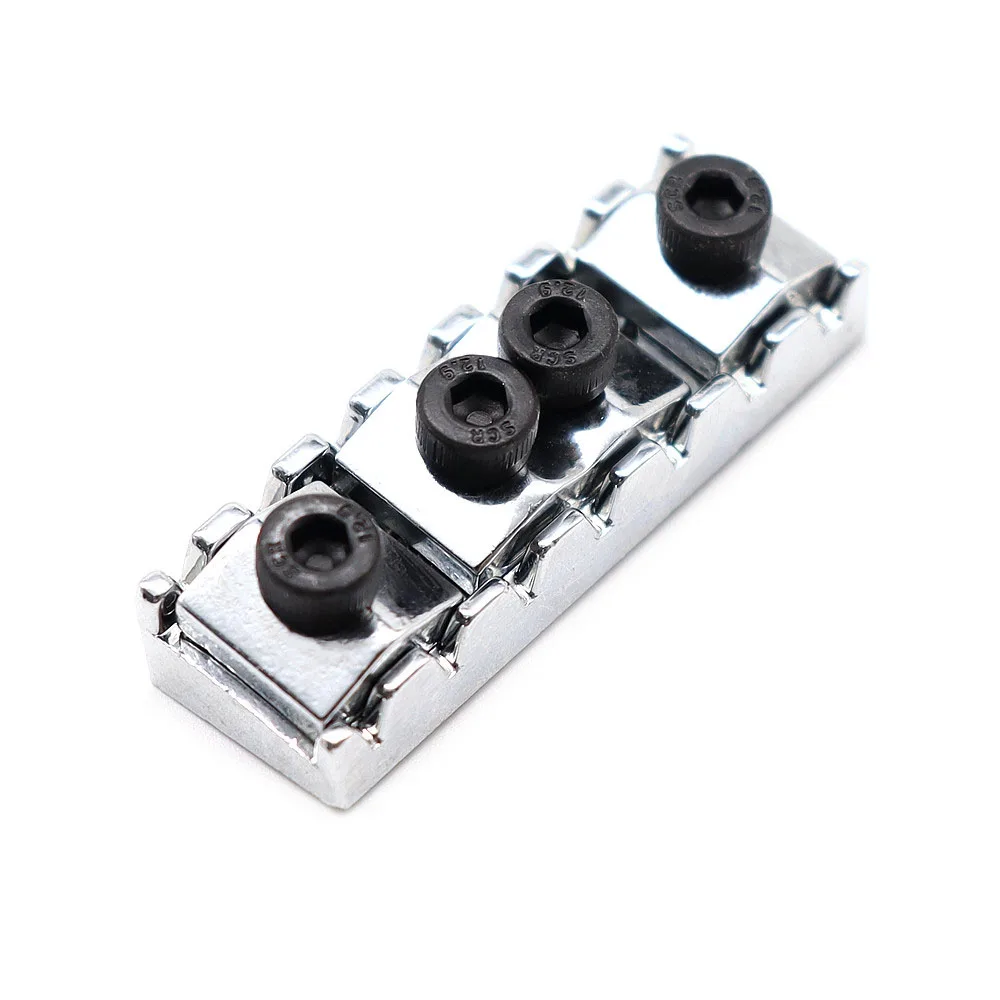 7-saitige E-Gitarre Sicherungsmutter Metall Sicherungsmutter für Floyd Rose Tremolo Brücke-Länge 48 mm-CR/BK/GD – Detail 7