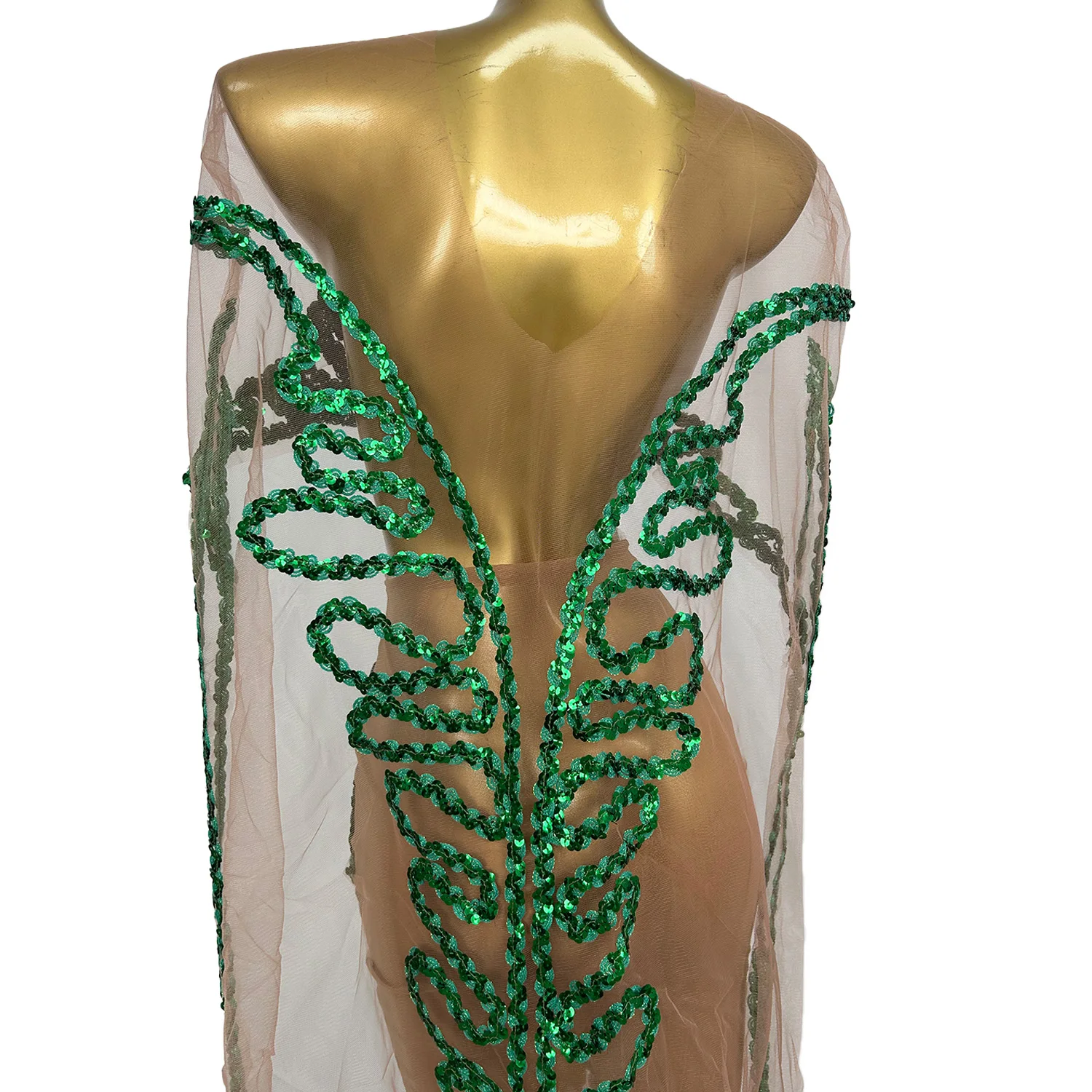 Vestido largo de fiesta de banquete con lentejuelas brillantes, trajes de Stripper para mujer, vestido de cena transparente para mujer, vestido Maxi de noche para graduación