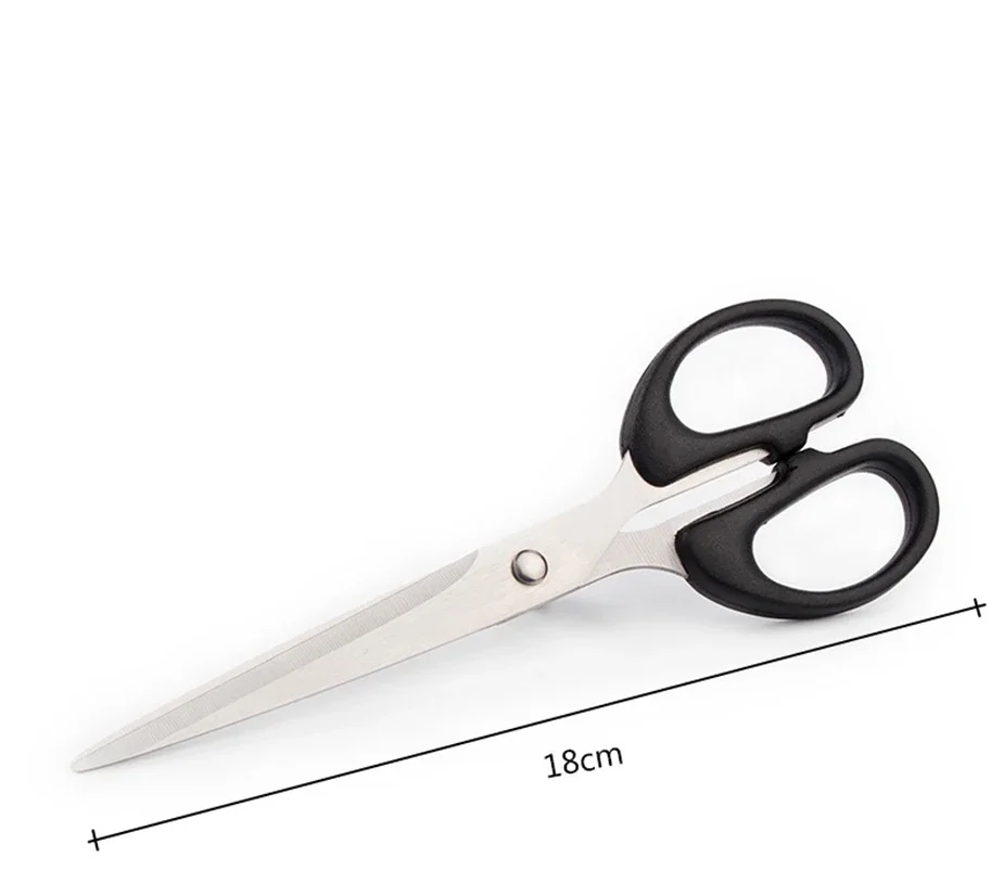 New Stainless Steel Scissor Student Stationery Scissors Multi-Purpose Handmade Paper Cuttings Small Scissors Thread Scissors