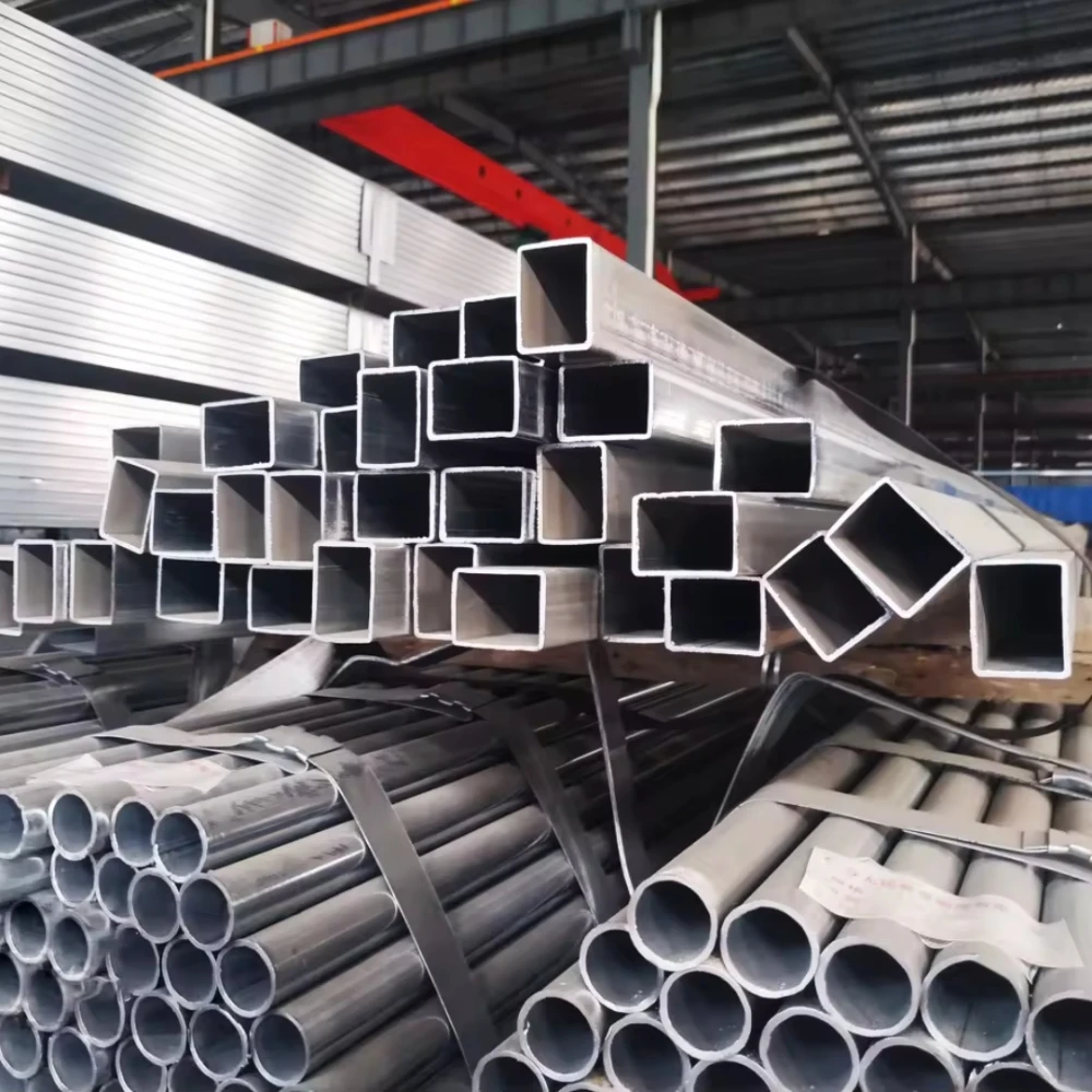 High Quality Galvanized Square And Rectangular Steel Pipes And Tubes