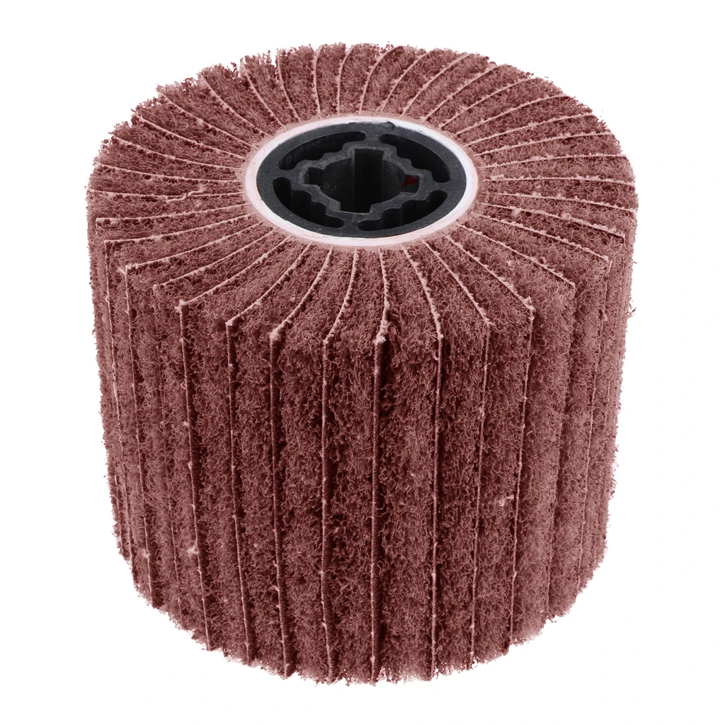 Sand Wire Drawing Wheel Abrasive Polishing Wheel Buffing Pad for Metal Finish Stainless Steel Aluminum Copper