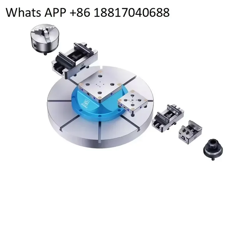 1PC for D5296 Zero Point Quick Change Fixture 3 4 5 Axis Self-centering Vise Tooling Board Precision Positioning 1PC