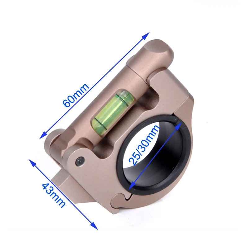 CS Rifle Level & Scope Level Bubble Anti Cant For Hunting & Shooting Dual Purpose Optical Rifle Scope Bubble Level