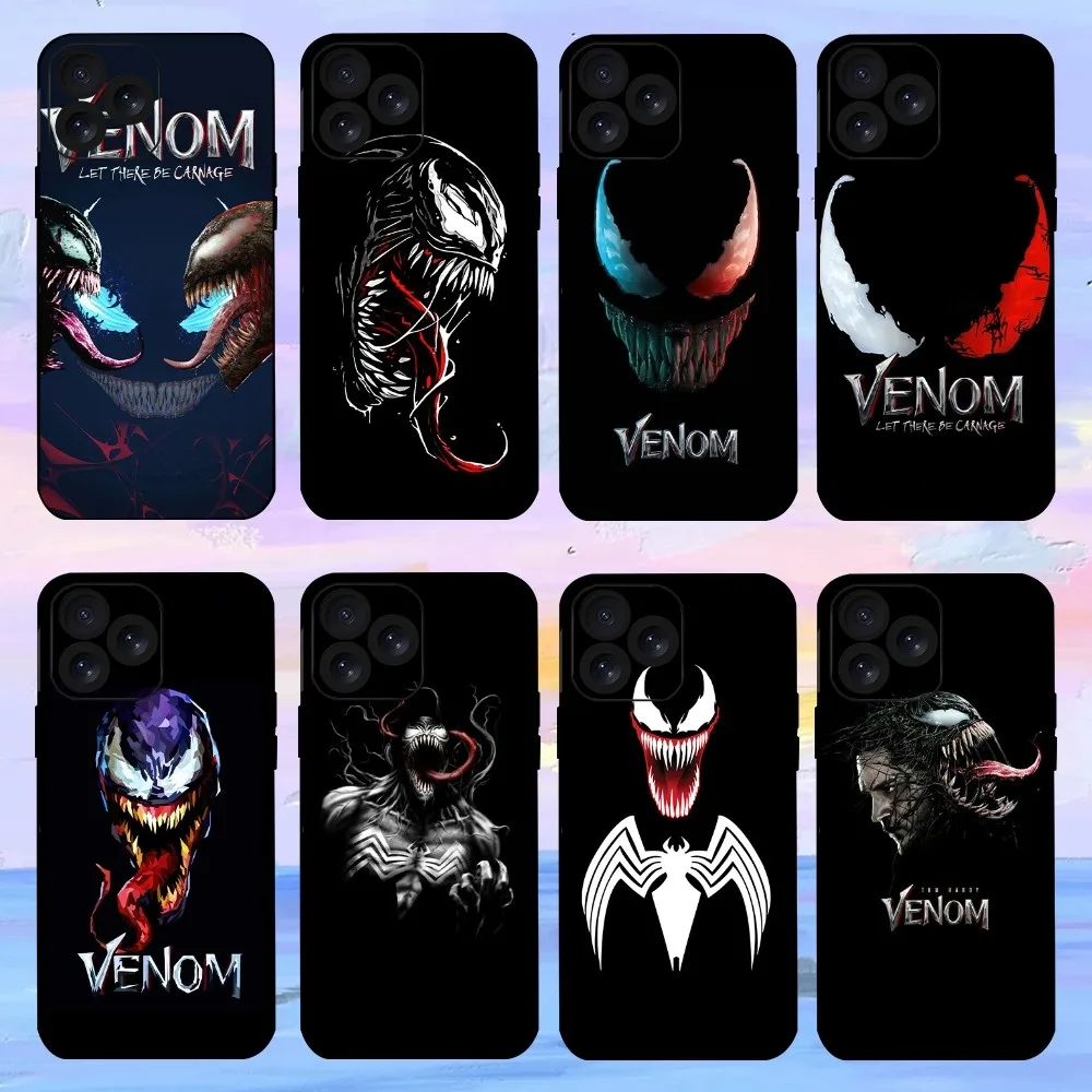 BEAST KINGDOM DC Movie V-Venom 2 Phone Case For iPhone 15 14 13 12 11 8 Mini Xr Xs X Xsmax Pro Max Plus Shell