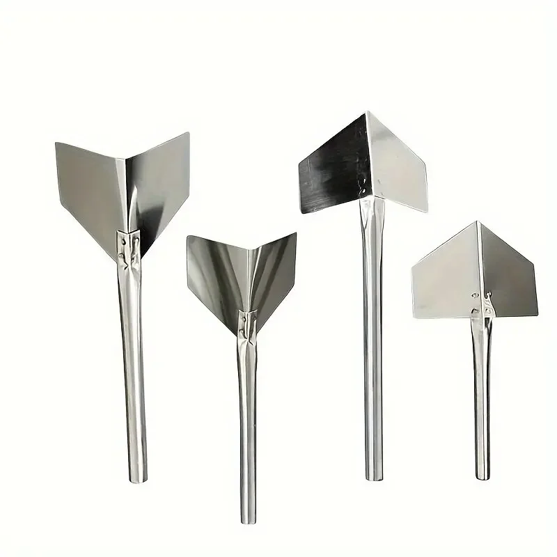 Stainless Steel Putty Knife Drywall Scrapers for Construction Tools Yin Yang Puller Hand Tool Inside Outside Corner Scraping