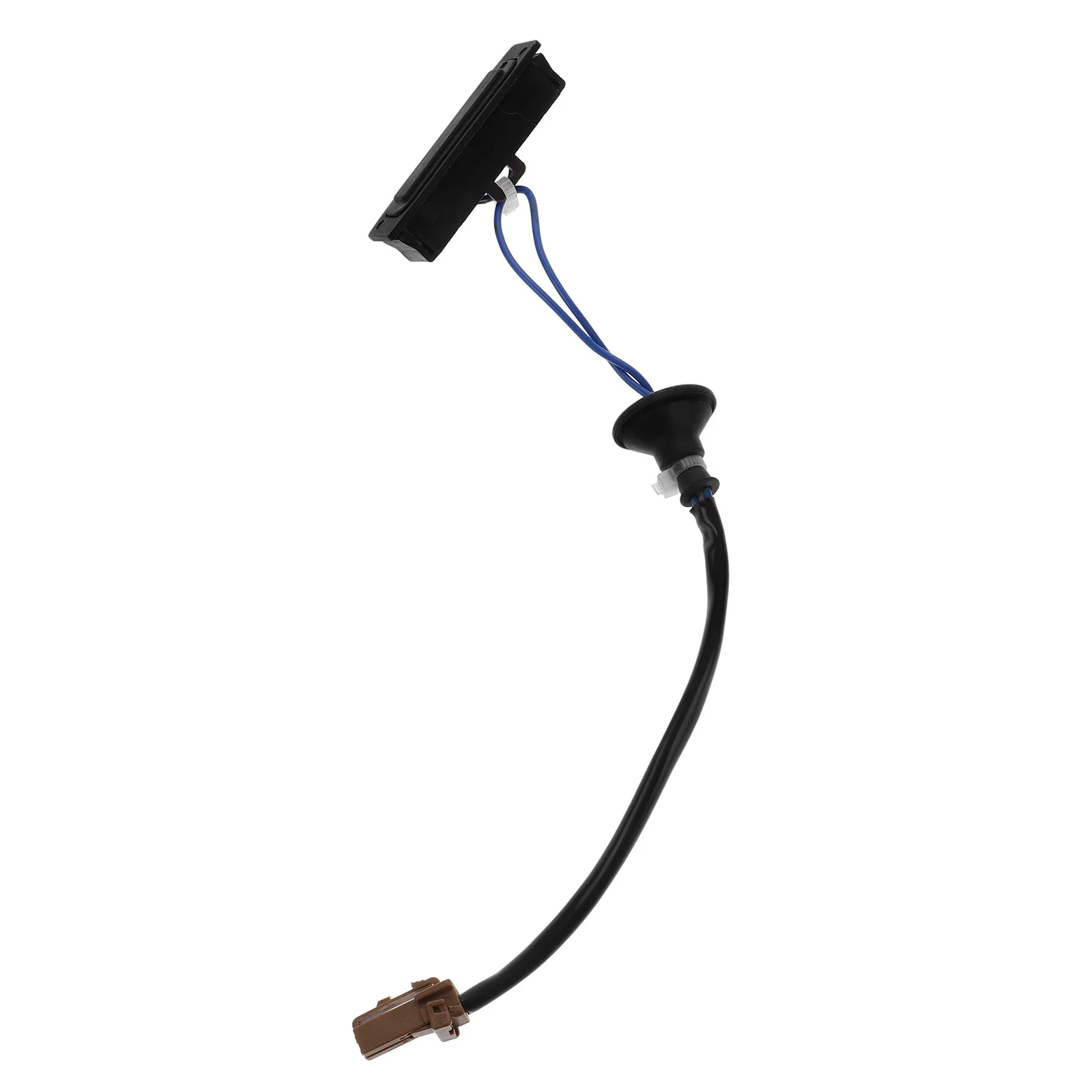 Reemplazo del interruptor de la tapa del maletero de la puerta trasera, pieza automotriz ABS de goma duradera, interruptor de liberación de la tapa del maletero del coche confiable