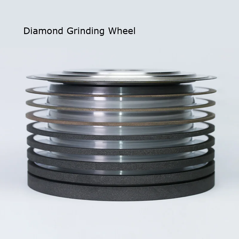 Dia100/125/150mm SDC Parallel 14A1 Resin Diamond Grinding Wheel Abrasive Disc for Tungsten Steel Alloy Ceramic Glass