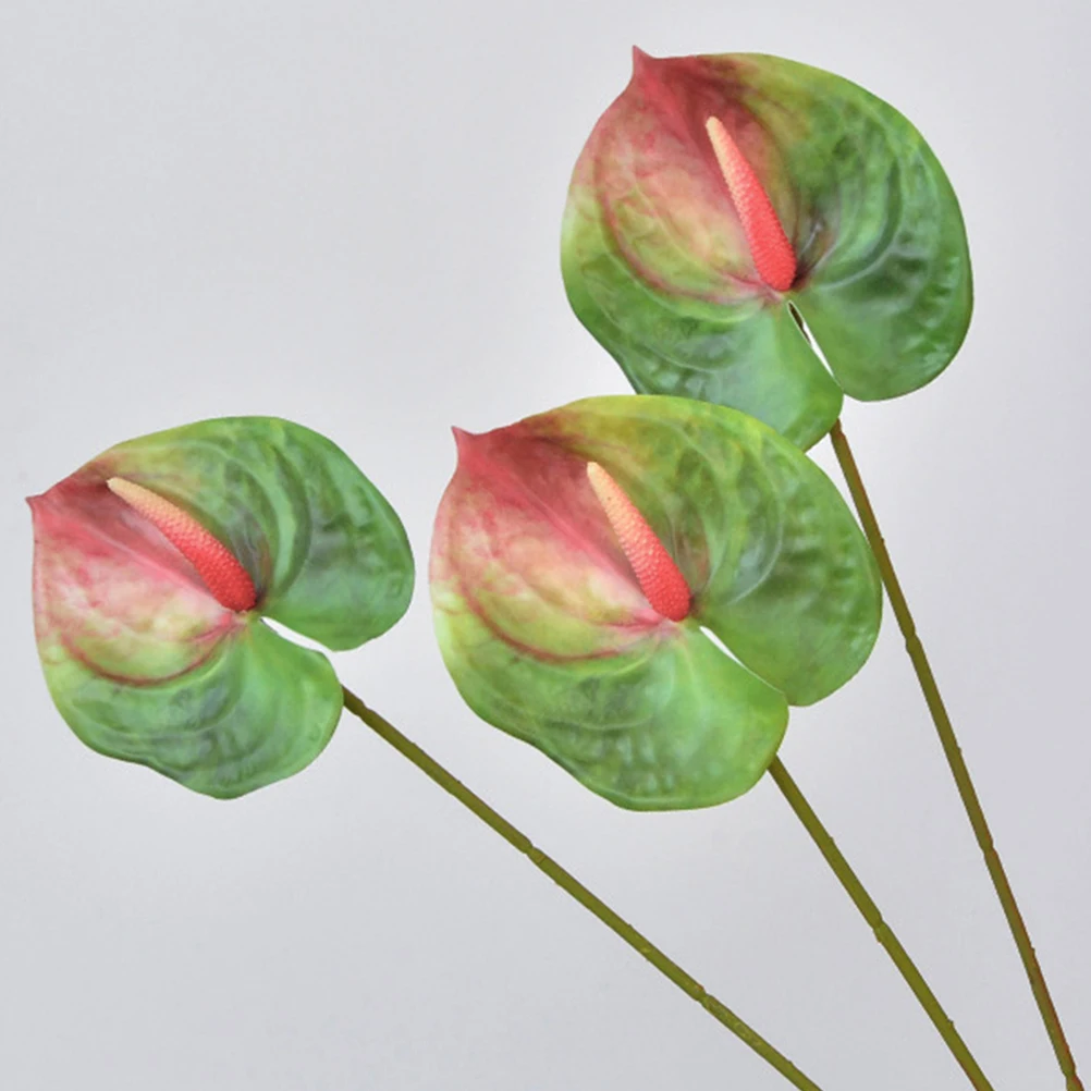 

6 Pcs Large Artificial Bouquet Fake Flowers Photography Props Decorate for Decoration