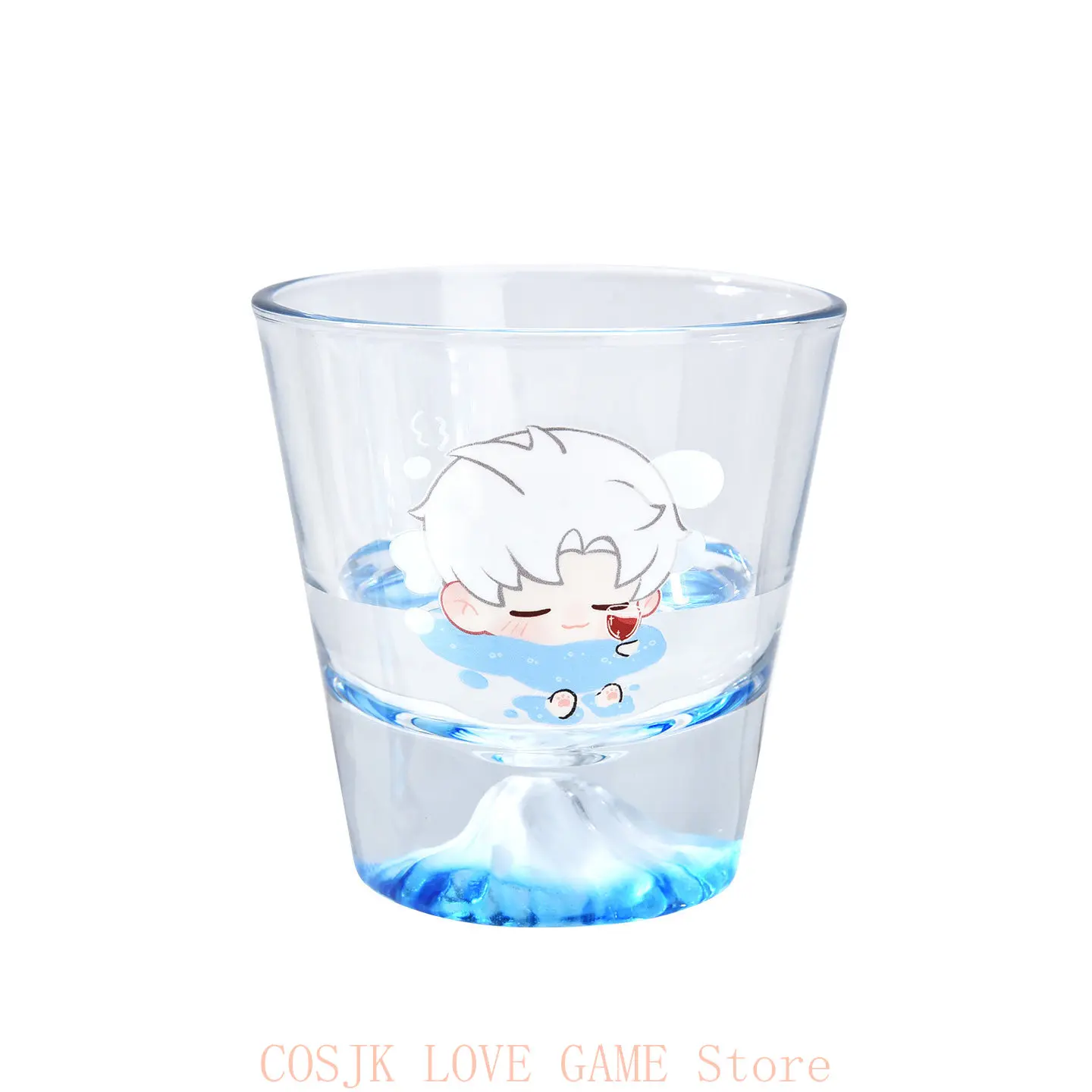 

Cute Game Love and Deepspace Rafayel Xavier Sylus Zayne Caleb Cartoon Glass Water Cup Cosplay Game Drinking Cup Birthday Gift