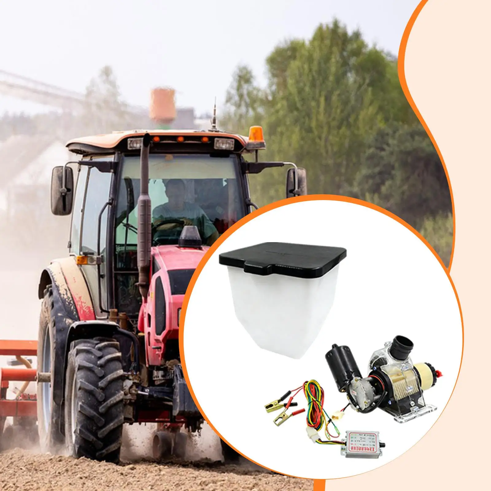 

Электрический дозатор удобрений 12В, большой емкости, из прочного пластика, с премиальным мотором, удобная подача для сельскохозяйственных работ