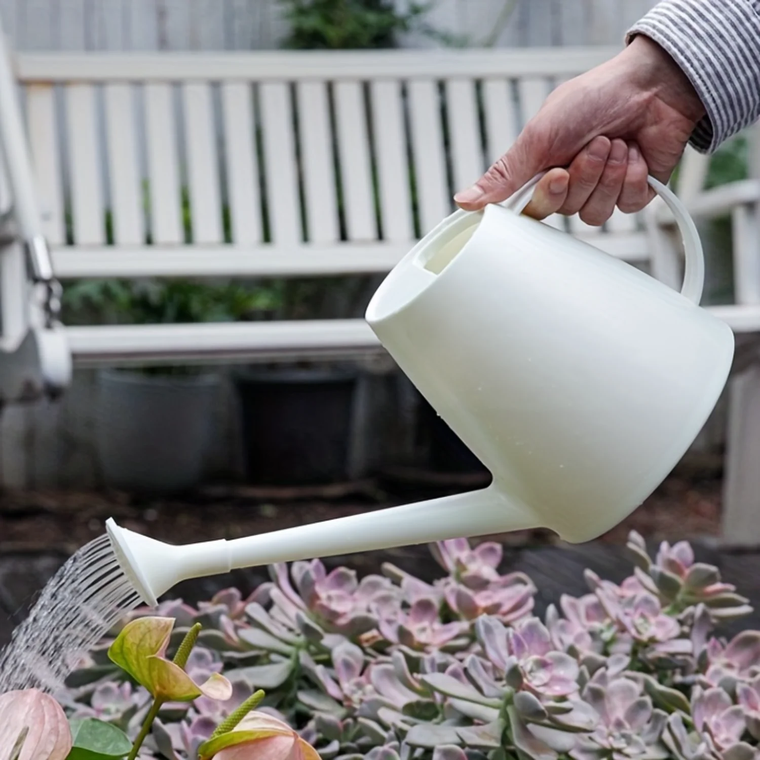 1/2 Gallonen lange Gießkanne-kleine Zimmer pflanze & Garten blume Gießkanne im Freien