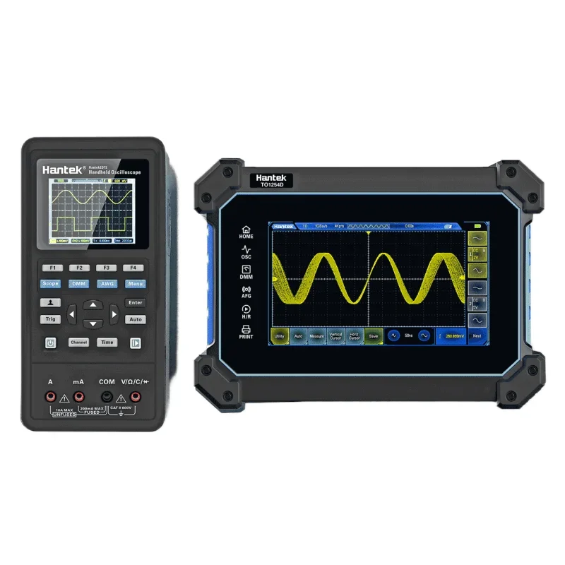 Touchscreen OscilloscopeTO1154C/1204C/1254C/1154D/1204D/1254D:Feature-Rich  Multimeter, Signal Generator, and Spectrum Analyzer