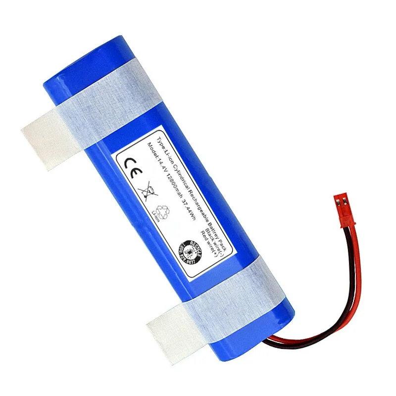 100% New 14.4V 12800mAh for ILIFE V3s Pro, V50, V5s Pro, V8s, X750, For ZACO V3, V40, V5s Pro, V5x Robot Vacuum Cleaner Battery