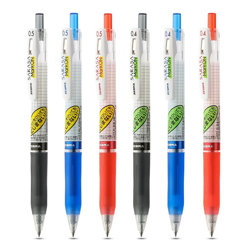 Bra-Stylo gel à séchage rapide, édition limitée, fabriqué au Japon, JJ77/JJS77 Markon, grande capacité, 0.4/0.5mm, pour l'écriture, la papeterie scolaire