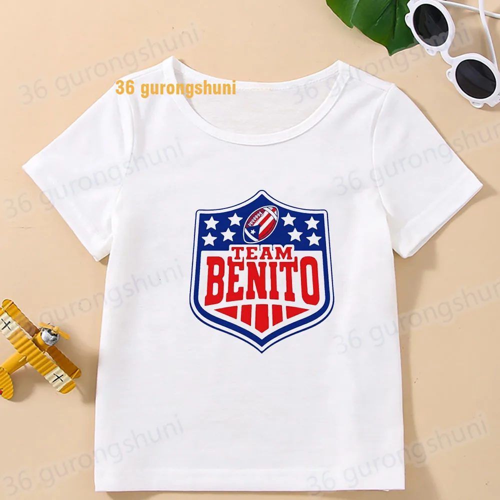 Boys tshirt Children Clothes Bad Bunny Shirts men t Shirt team Benito bowl Kids T-shirts Baby summer Tops For boy clothing