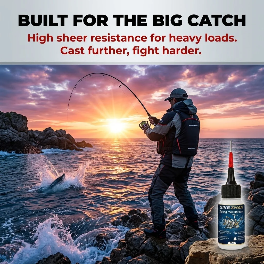 Fishing Reel Oil and Grease Lu - огляд і ціна Reel Lubricant