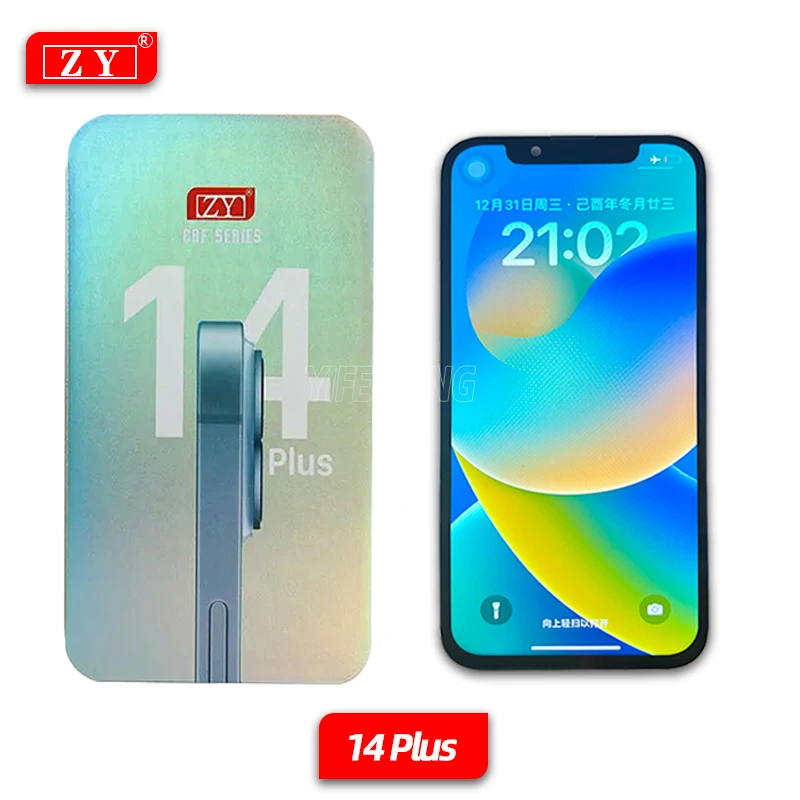 100% A ZY Incell For iPhone X XS Max 11 12 Pro Max 12Mini 13 Mini 14Plus LCD Touch Screen Digitizer Assembly Display Replacement