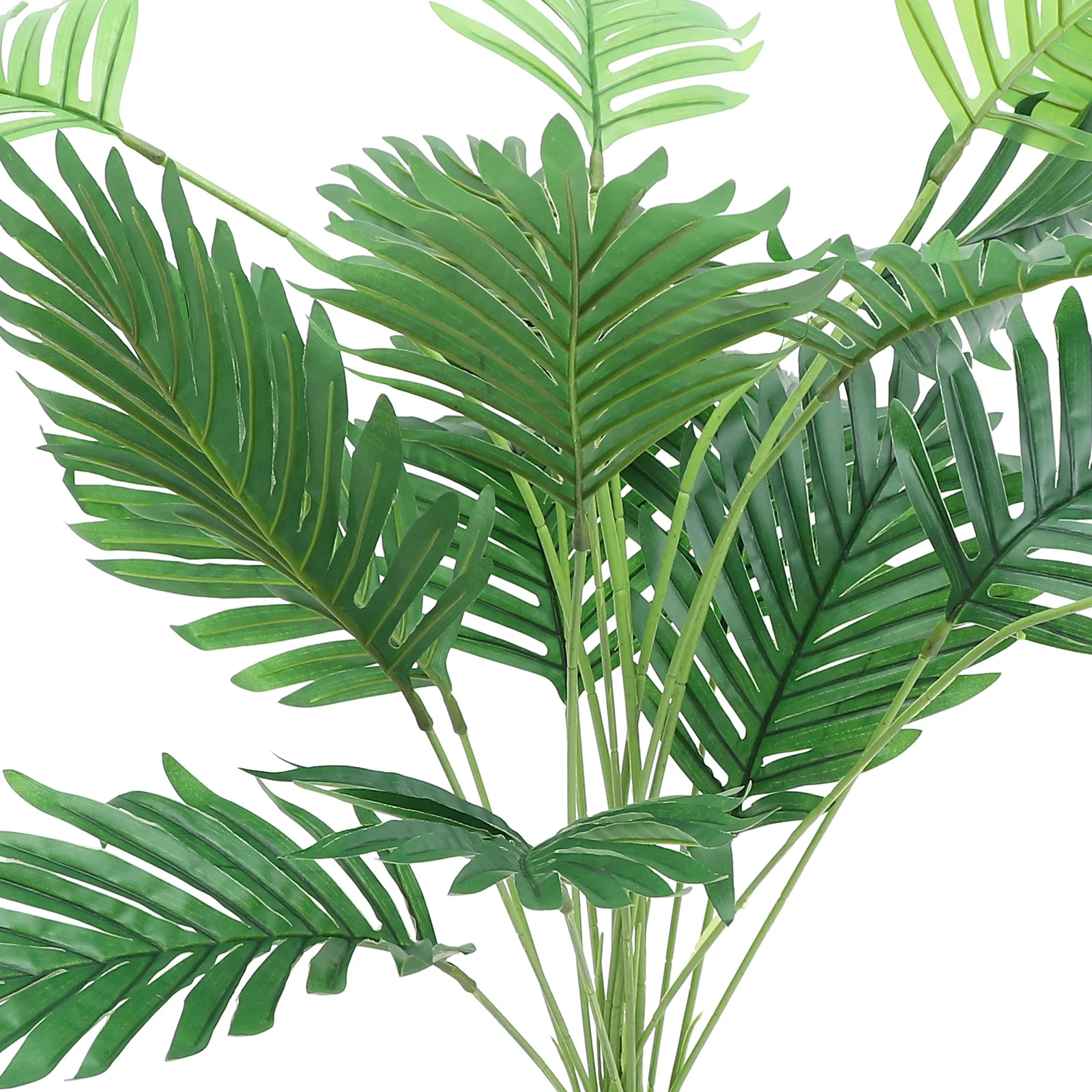 

Artificial Leaf Plant Lifelike Green Leaves Decoration for Home Office Party Faux Leaves Simulation Plant Adornment Reusable