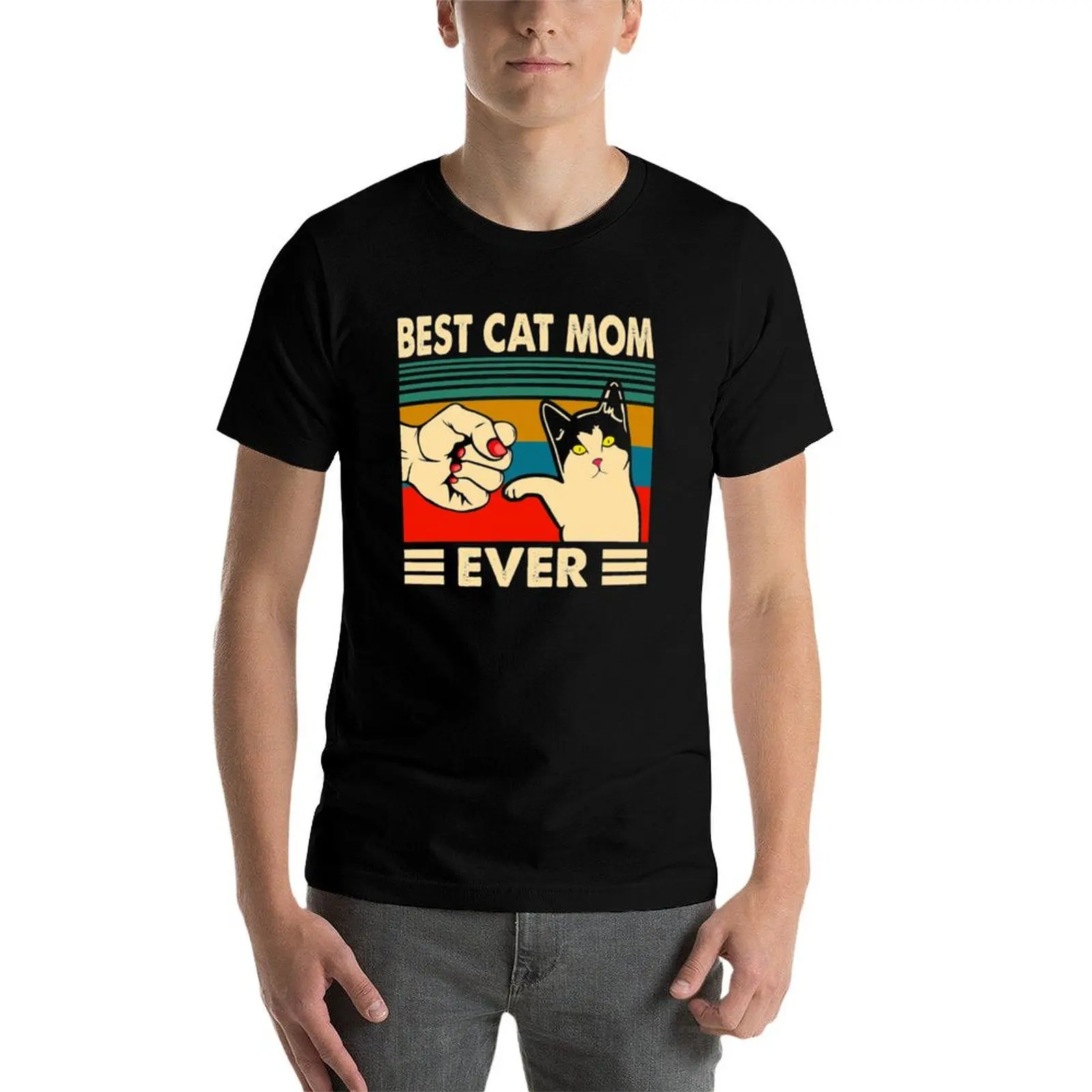 T-Designer Mama t Cat Ever Shirt lustige dunkle T-Shirt-Shirts Trauzeuge Humor