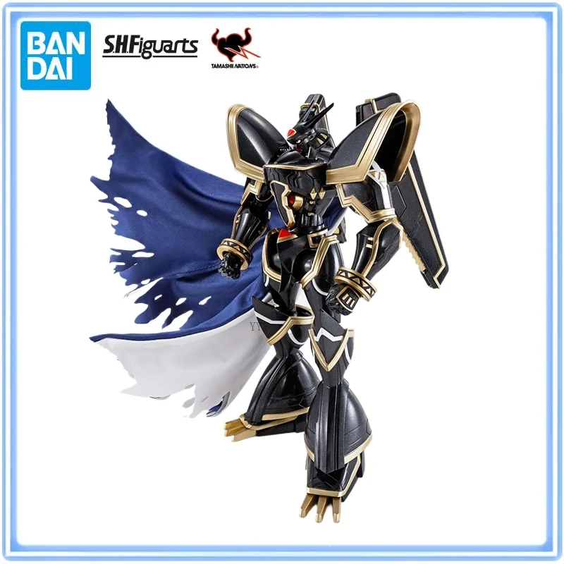 Bandai Original S.H.Figuarts Alphamon: Ouryuken Premium Color Edition Action Figures Active Joints Collectible Model Gifts