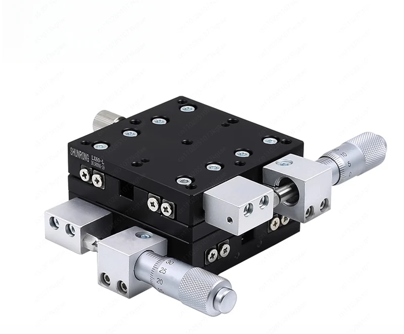 XY axis displacement platform LGY/LY40/60/80/125 -L-R-C manual precision fine-tuning mobile cross slide