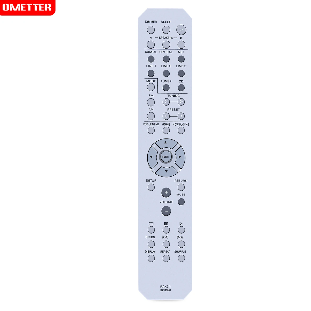 RAX31 ZN04320 استبدال جهاز التحكم عن بعد مناسبة ل ياماها شبكة ستيريو استقبال R-N301BL R-N301 RN301BL RN301