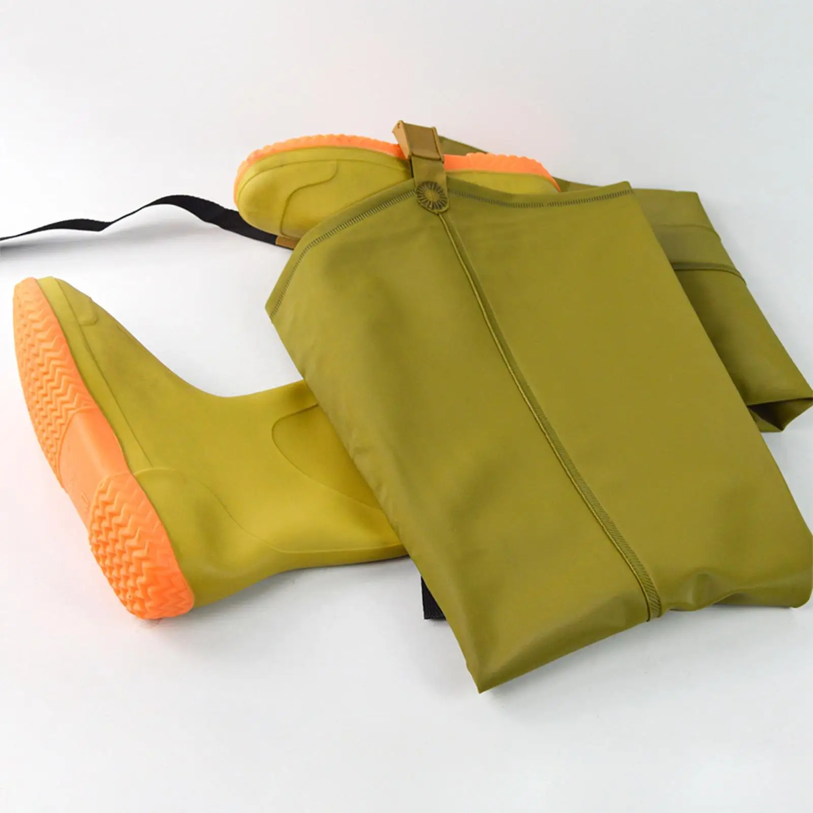 Fishing Hip Waders Wading Hip Boots Water Resistant Men Women Non Slip