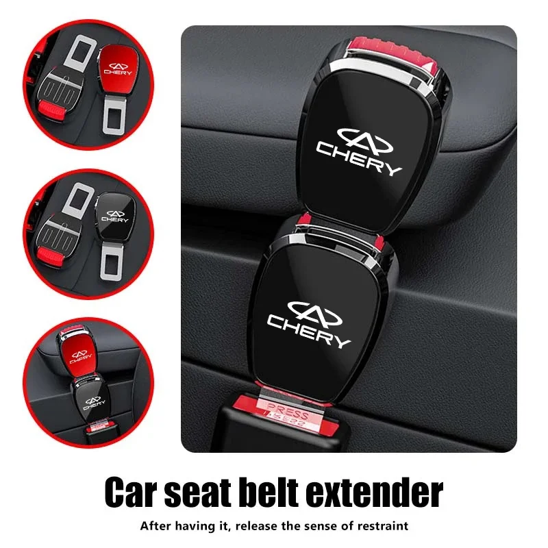 

1Pc/2Pcs Anti-Scratch Durable Car Seat Belt Extender Plug for Chery Jetour X70 Plus Tiggo 7 Omoda C5 Auto Interior Accessories