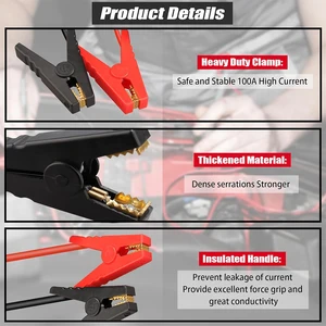 Auto -Startadapter für Makita, Lithiumbatterie, leichter, Auto -Booster -Werkzeug, Jumper -Kabel, Milwaukee, Dewalt, 18V 8 Hauptverkäufe laute kostenlose Fire Shirts - №8