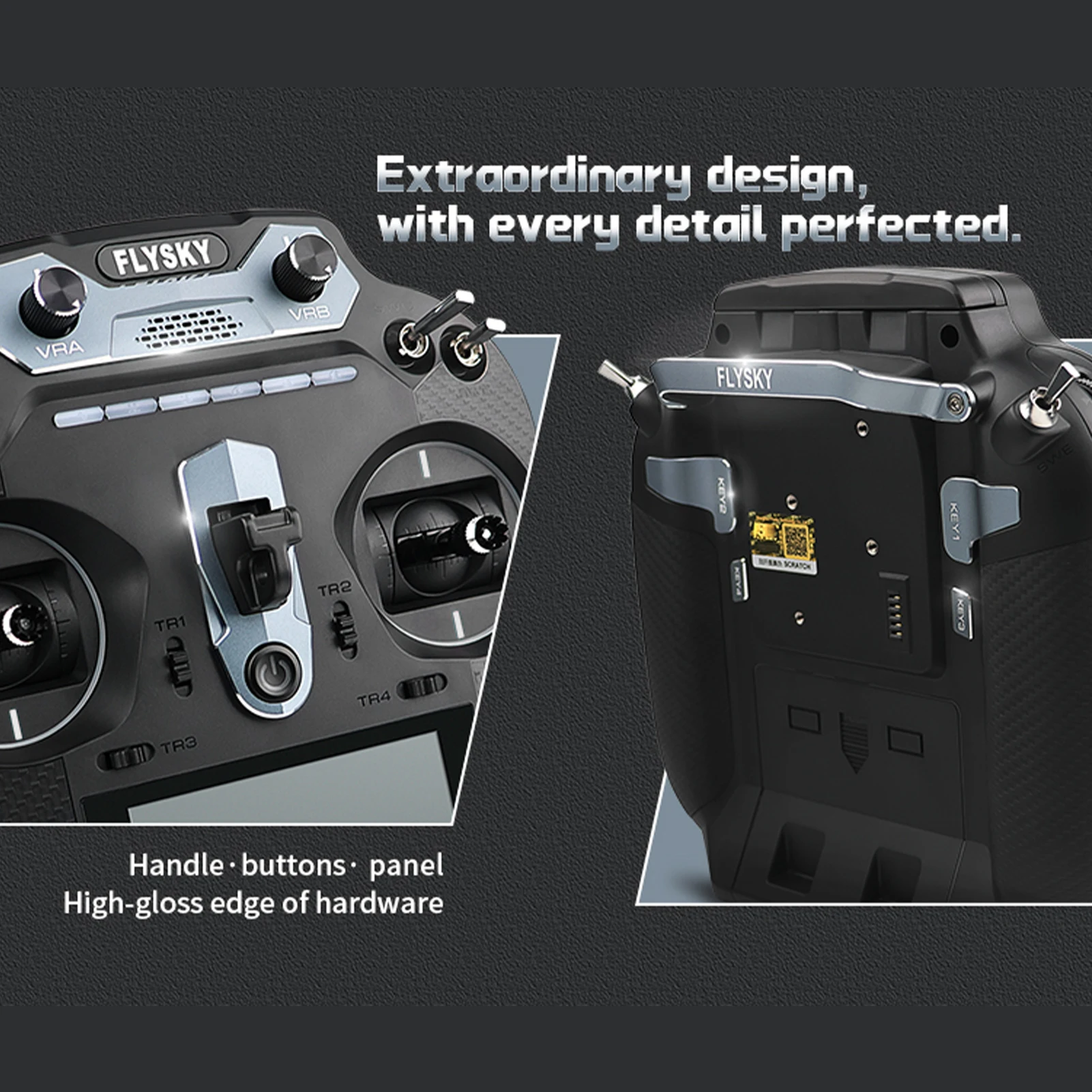 2.4GHz 16CH Remote Controller, 3.5 Inch IPS Screen Transmitter with Receiver Set for Remote Control Plane Car Boat