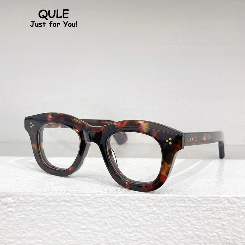 

POLI France Designer Luxury Glasses Frame Man Acetate Cat Eye Myopia Reading Pressive Handmade Trendy Prescription Eyewear Frame