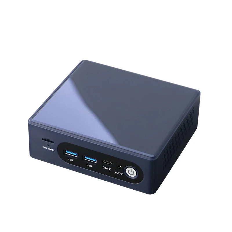 NUC كمبيوتر صغير N100 N200 ويندوز 10/11 I3 I5 8GB RAM USB3.0 Type-C 4K Dual HD-MI جيب محمول سطح المكتب الكمبيوتر الصناعي الولايات المتحدة/CN المقابس